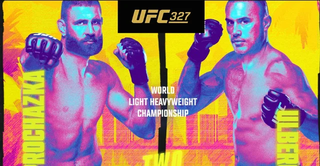 UFC 327 Jiří Procházka vs. Carlos Ulberg Full Fight Replay Full Show Online Free