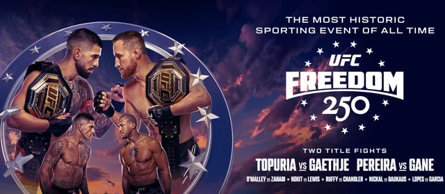 Watch UFC Freedom 250 2026 6/14/26 Full Show Online Free