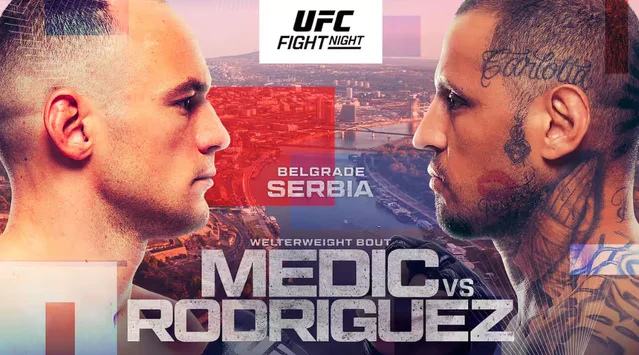 Watch UFC Fight Night: Medic vs. Rodriguez 8/1/26 Full Show Online Free